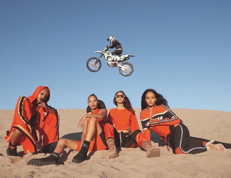 Rihanna's motocross-inspired Fenty x Puma spring collection is on its way -  21Ninety