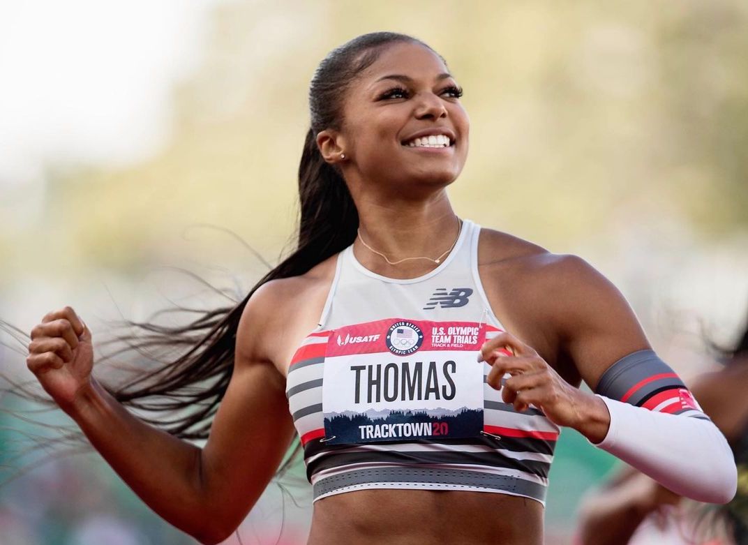 Harvard Alumna And Track Star Gabby Thomas Wins Women's 200M Finals To ...